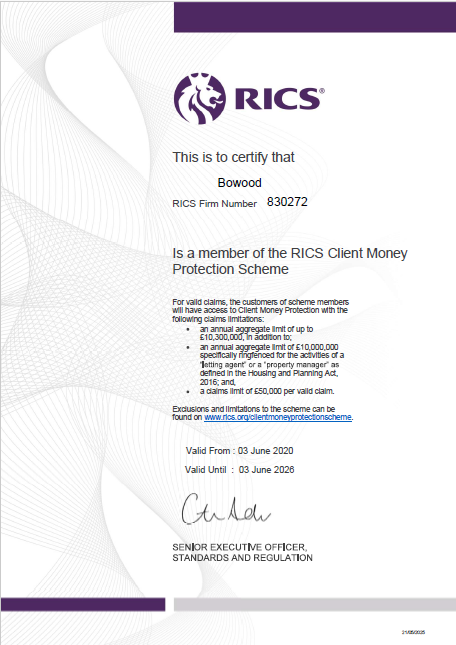 RICS Client Money Protection Scheme